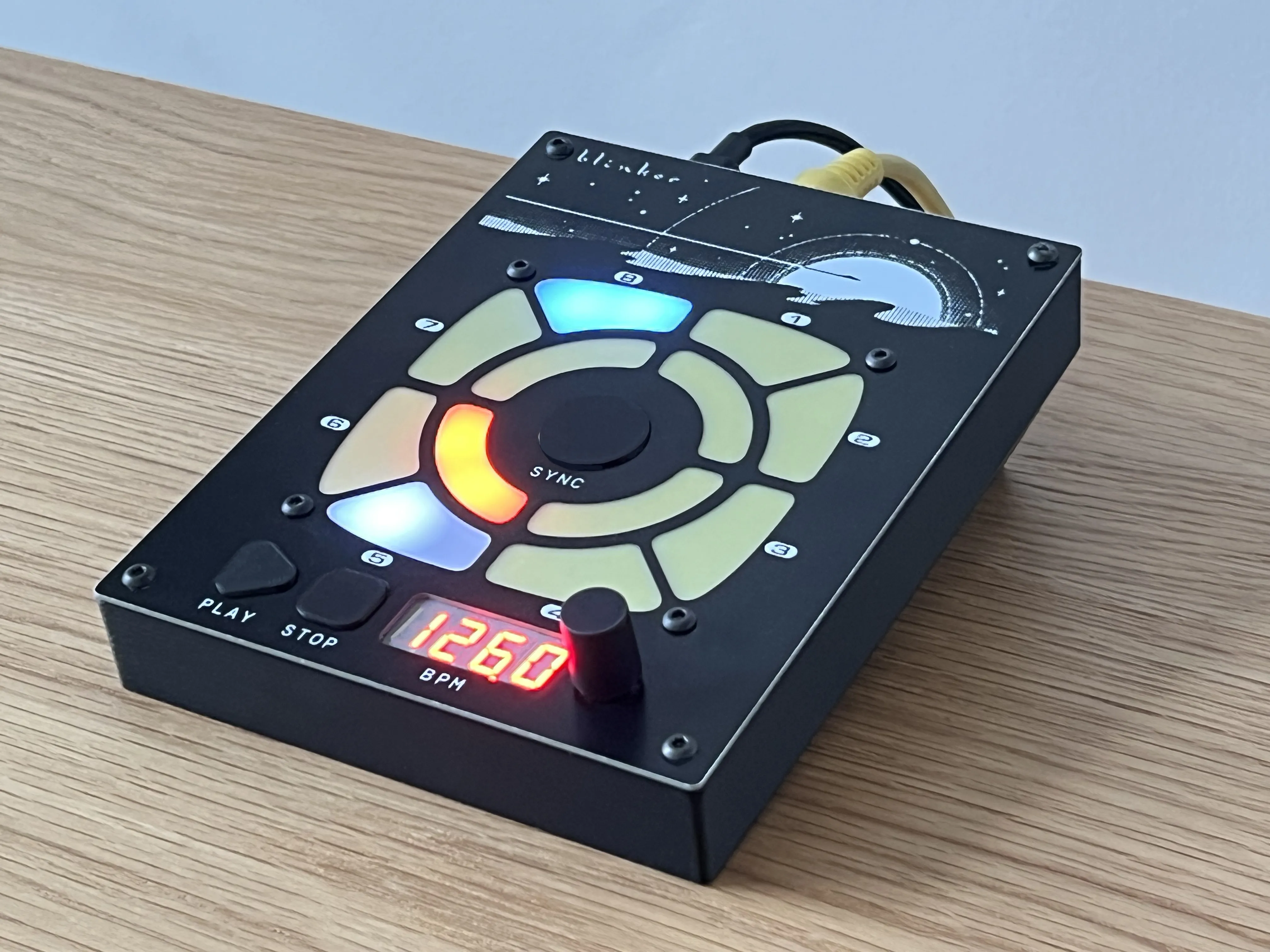 Blinker — angled view